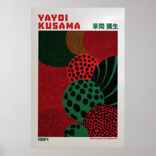 Yayoi Kusama Poster - Yayoi Kusama Inspired