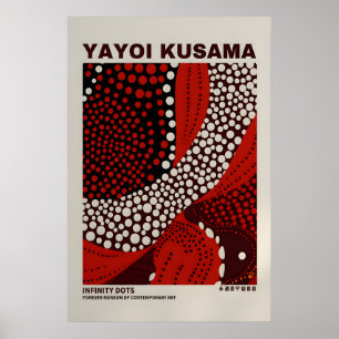 Yayoi Kusama Print - Abstract Yayoi Kusama Poster