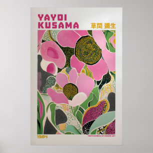 Yayoi Kusama Print, Modern Art Print, Livingroom Poster