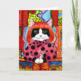 Yayoi Kusama rend hommage à la carte de souris Cut