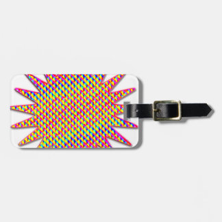 yazidi sun luggage tag