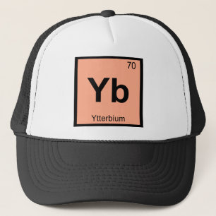 Yb - Ytterbium Chemistry Periodic Table Symbol Trucker Hat