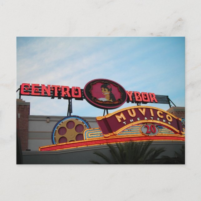 Ybor City, Florida Postcard (Front)