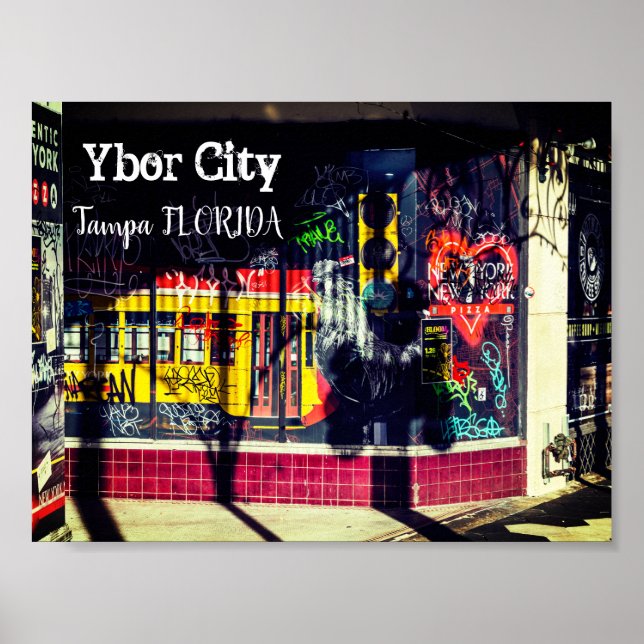 Ybor City, Tampa FLORIDA   Poster (Front)