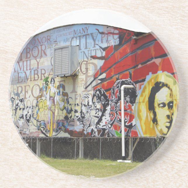 Ybor Mural Coaster (Front)