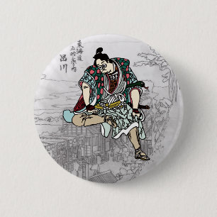 YBsamurai Can Badge 2 Inch Round Button