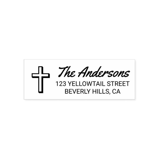 YC Return Address Self-inking Stamp