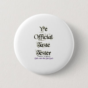 Ye Official Taste Tester 2 Inch Round Button