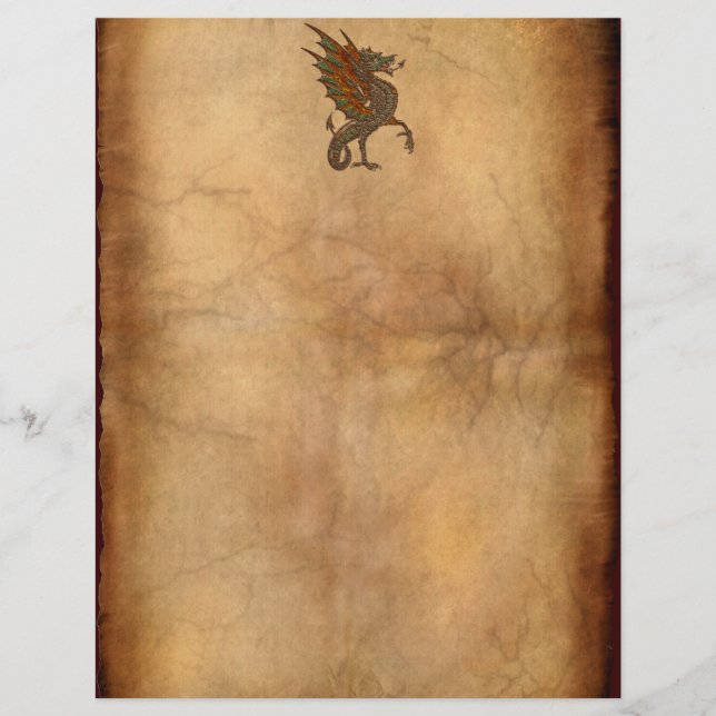 Ye Old Medieval Dragon Design (Front)