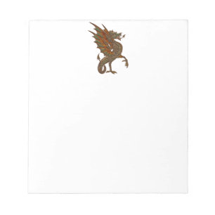 Ye Old Medieval Dragon Design Notepad
