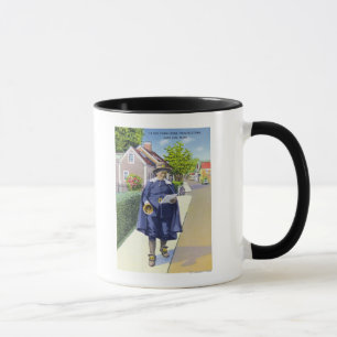 Ye Old Town Crier Ringing Bell Mug