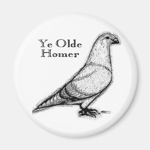 Ye Olde Homer Magnet