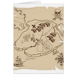 Ye Olde Pirate Treasure Map