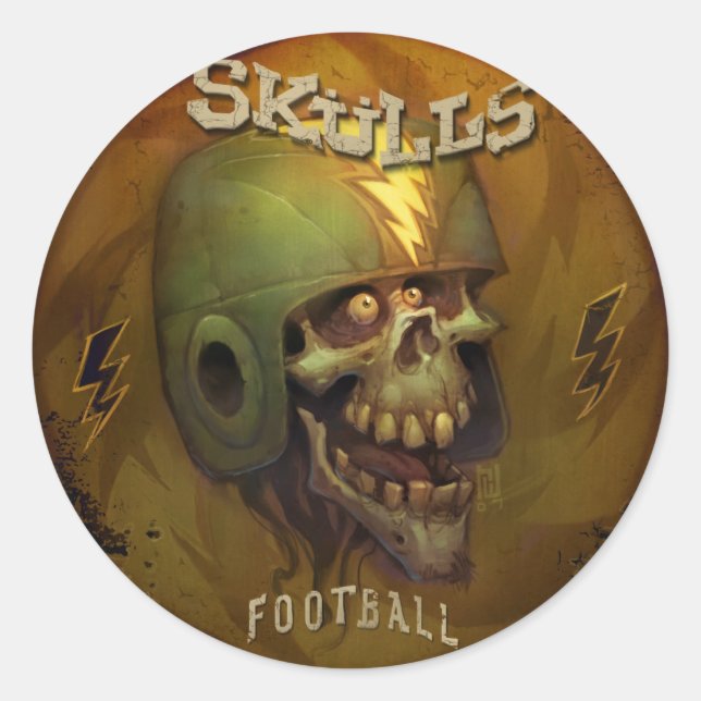 Ye Olde Skulls stickers (Front)