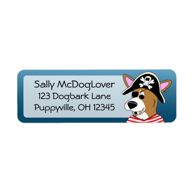 Ye Scurvy Corgi (Front)
