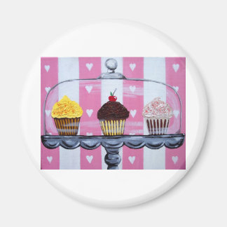 yea! cupcakes! magnet