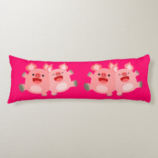 YEAH!! Cute Cartoon Pigs Body Pillow