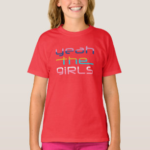 Yeah The Girls Multi Coloured Kids T-Shirt
