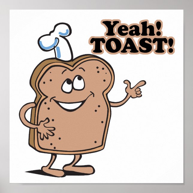 Yeah! TOAST! Poster (Front)