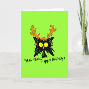 "Yeah Yeah...Happy Holidays" Holiday Card
