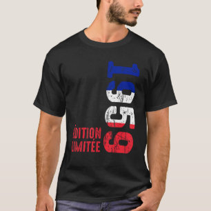Year 1959 Birth Vintage French 1959 Since 1959 Ret T-Shirt