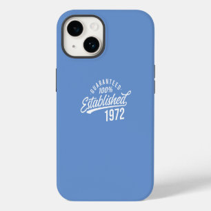 Year 1972 funny sayings men women iPhone 14 case