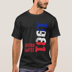 Year 1981 Birth Vintage French 1981 Since 1981 Ret T-Shirt