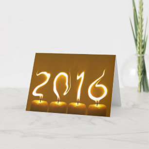 Year 2016 Greeting Card