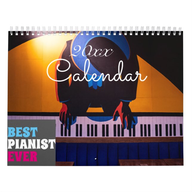 Year 2023 Calendar | Best gift for a pianist (Cover)