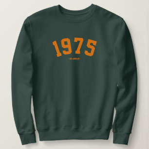 Year Birthday Custom Modern Trendy Sweatshirt