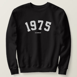 Year Birthday Custom Modern Trendy Sweatshirt