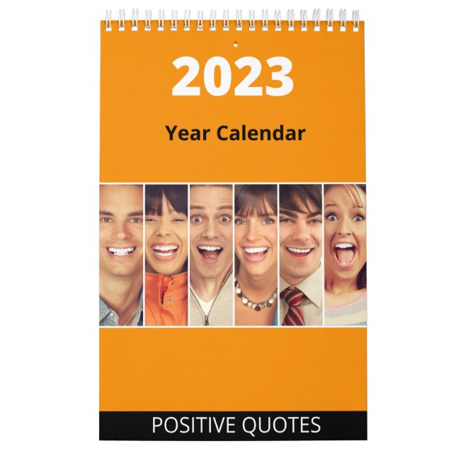 Year Calendar 2023 with  Positive Life Quotes (Cover)