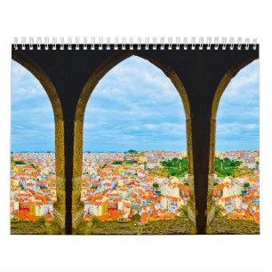Year Calendar Lisbon, Europe Calendar