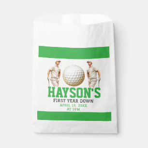 Year Down, Golf On! 1st Birthday Party Favour Bag