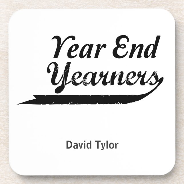 year end yearners coaster (Front)