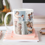 Year Full of Memories Photo Collage & Highlights Coffee Mug<br><div class="desc">A special and memorable year full of memories photo collage mug. Modern and minimal design with a seven-photo collage design with five text highlights to capture your year highlights to remember your favourite moments, adventures, and highlights from the year. Perfect for sharing with family and friends. Design by Moodthology Papery....</div>