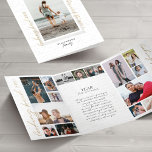Year Full of Memories Photo Collage & Highlights Tri-Fold Holiday Card<br><div class="desc">With a year so memorable you have to share it. Send a year-in-review Christmas card to your family and friends with our modern editorial-style Christmas card. Modern and minimal design with bold typography makes for a memorable Christmas card to share your favourite moments, adventures and highlights of the year. The...</div>