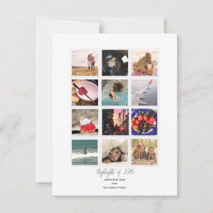 Year Highlights Instagram Photos   Photo Card