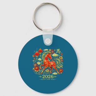 Year New Horse Chinese Zodiac Celebration Keychain