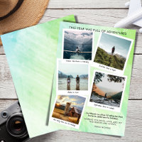 Year of Adventure Travel Photo Collage