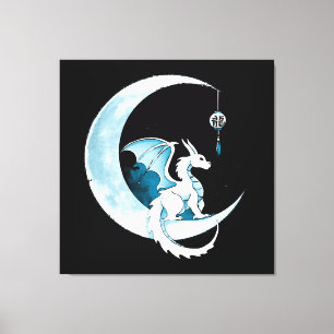 Year Of Dragon Canvas Print