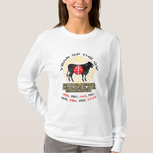 Year of Ox Qualities Ladies Long Sleeve T-Shirt
