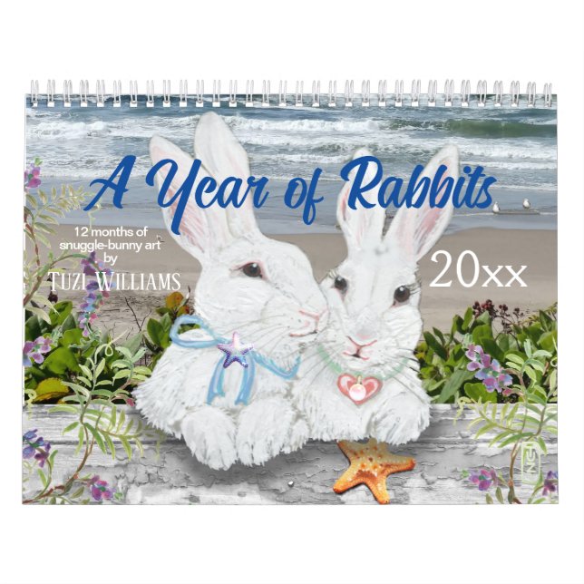 Year of Rabbit Bunny Cute Nature Woodland Art Calendar (Cover)