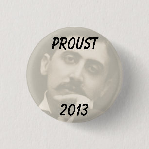Year of Reading Proust Badge 1 Inch Round Button