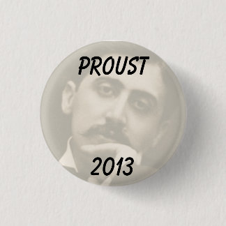 Year of Reading Proust Badge 1 Inch Round Button