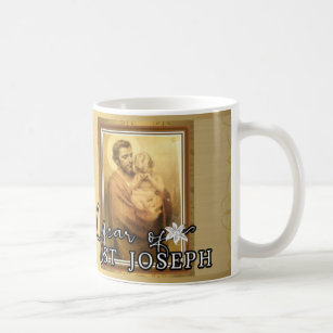 Year of St. Joseph Religious Catholic Commemorate Coffee Mug