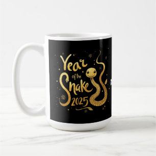 Year of the Chinese Snake 2025 Zodiac Coffee Mug