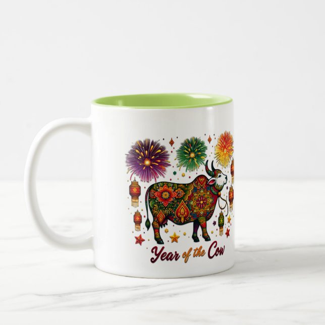 Year of the Cow Mug (Left)