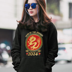 Year of The Dragon 2024 - Chinese New Year 2024 Ho Hoodie