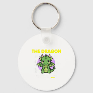 Year Of The Dragon 2024 Chinese Zodiac New Years K Keychain